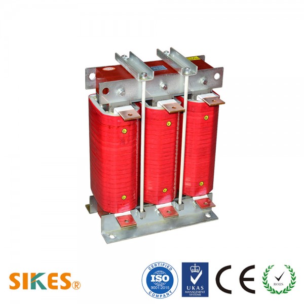 Load Reactor for high speed motor, 400-1200Hz, 550A/400V 