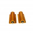 Golden aluminum Housed resistor for led RX24-100W